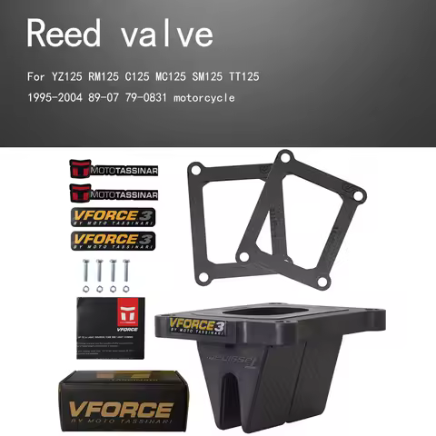 VForce 3 V302B Reed Valve For YZ125 RM125 C125 MC125 SM125 TT125 1995-2004 89-07 79-0831 Motorcycle