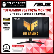 Asus TUF Gaming VG279Q3A 27" Fast IPS FHD 180Hz 1ms FreeSync Premium Gsync Gaming Monitor