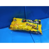 Swallow inner tube 24X1.75-2.125 AV Motorcycle valve 30mm