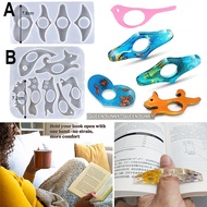 Silicone Resin Mold Book Page Holder Silicone Resin Mold Thumb Page Holder Queen Sunny