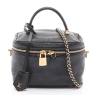 【二手】LOUIS VUITTONVanity PM 兩用手提包 M57118 黑色皮革 Vanity PM 女士二手 A