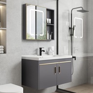 【SG Sellers】Bathroom Mirror Cabinet  Toilet Cabinet Basin Cabinet Vanity Cabinet Bathroom  Toilet Mirror Cabinet  Suspended Vanity Bathroom Cabinets