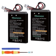 々 Hisewen 2000mAh PS4 PS4Pro Battery Replacement for Sony Playstation 4 Dualshock 4 V1 V2 Controller