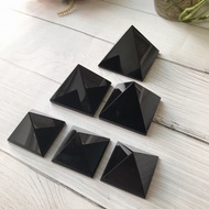 Obsidian Avoid Evil Pyramid 4cm 5cm 6cm Protect Tie Root Boundary Line