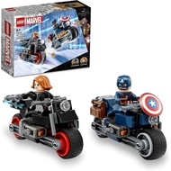 LEGO Super Heroes Marvel Black Widow and Captain America Touring 76260 Toy Blocks Present American C