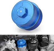 Bevinsee Oil Filter Housing Lid Cap Compatible with BMW M52TU M54 M56 Engine, 323i 325i 328i 330i 52
