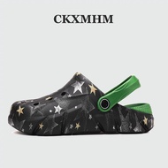 CKXMHM Men's Hole Shoes Men's Sandals Beach Shoes EVA Hole Shoes