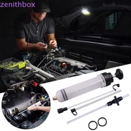 ZENITHBOX​ Car Brake Fluid Oil Extractor, Auto Tool with Hose Automotive Oil Extractor, Siphon Pump 