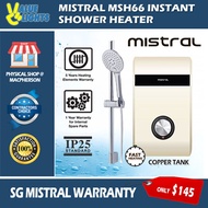 Mistral Instant Shower Heater Water Heater MSH66 Copper Tank Fast Heating