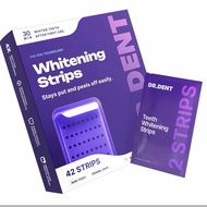 Dr Dent Professional Teeth Whitening Strips 42 Count, Safe for Enamel