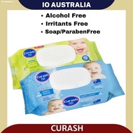 Curash Babycare Simply Water Wipes/Aloe Vera&Chamomile 80Wipes