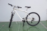 จักรยานเสือภูเขาญี่ปุ่น - ล้อ 26 นิ้ว - มีเกียร์ - อลูมิเนียม - มีโช๊ค - BMW - สีขาว [จักรยานมือสอง]