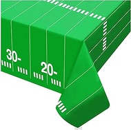 Esjay Football Tablecloth,2 Pack Football Table Cover for Superbowl Decorations,Game Day,Tailgate Fo