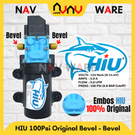 Pompa Air DC 12V HIU Original 100Psi High Pressure Sprayer Pertanian Misting Steam Alat Cuci Motor