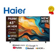 HAIER H43K85FUX 4K UHD GOOGLE TV 43" With Dolby Atmos