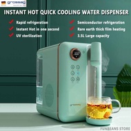 ⚡Spot quick delivery⚡【Grossag】Instant heat hot and cold water dispenser 3.5L water drinking machine drink purifier 3s Desktop Electric Water Kettle Heating即热式速冷饮水机