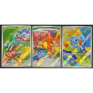 [KW2 Pokemon] [EN] Combo of 3 Starter Cards Bulbasaur MEP037, Charmander MEP038, Squirtle MEP039 - I