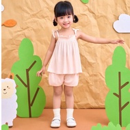 [La Pomme] (9M-5Y) Lapomme soft summer two-piece set