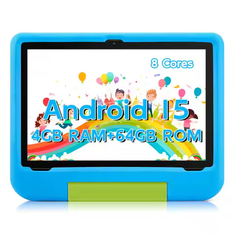 ANRY 10.1 Inch Tablets Android 15 Tablet 8GB(4+4 Expand) RAM 64GB ROM 5000MAH Dual Camera 5G WIFI6 C