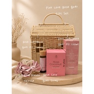 [B.E.Glam]Rose Bodycare Set Rose Series Body Oil Scrub Set - Anti Aging|Moisture|Exfoliate|