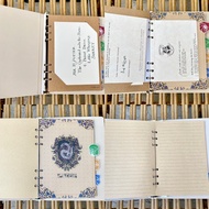 Harry Potter Premium Agenda Journal Set Binder Harpot Diary Journal BookNotes