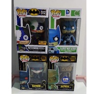 Funko Pop! Heroes - Batman - Batman(Red Rain)/ Batman 1989/ Patchwork Batman / Blackest Night Batman