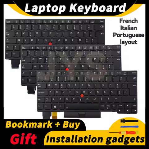 Suitable for Lenovo ThinkPad X280/A285/X390/X395/L13 Gen1 notebook replacement keyboard with backlit