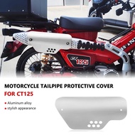 For CT125 CT 125 Trail 125 2020-2024 Motorcycle Exhaust Pipe Protector Heat Shield Cover Muffler Ant