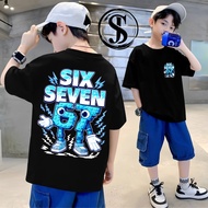 67 Six Seven Boys' Tops - Cool, Trendy Anomali Character Distro Shirts for Boys