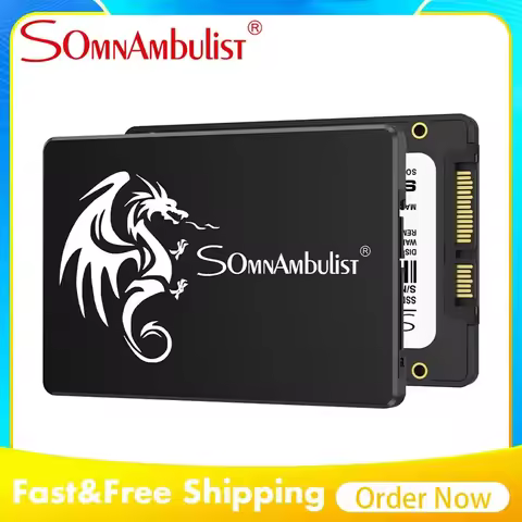 SomnAmbulist 2.5" SATA3 SSD 120GB 128GB 240GB 256GB 480GB 512GB 960GB 1TB 2TB Internal Drive for PC 