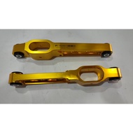 F7 Honda Civic EG Rear Lower Control Arm Kiri Kanan Sepasang / Subframe ( Gold / Silver )~ Ready Sto