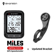 SHANREN Bike Speedometer Cycling Wireless Bluetooth GPS Cyclocomputer Computer Estimate Power Meter 
