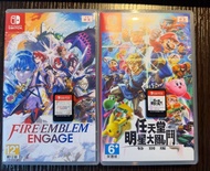 出售極新淨_Switch 任天堂明星大亂鬥, Fire Emblem Engage, Another Code 回憶錄