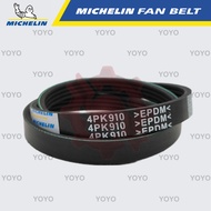 Toyota L/Cruiser Prado RZJ95, 4Runner RZN180 2.7 & Mitsubishi Galant DJ3A MICHELIN Fan Belt (4PK910)