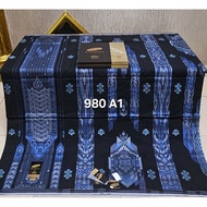 ATLAS SUPER PREMIUM 980 NEWEST LUXURY FULL SONGKET RAISED EID PRAYER CLOTH SANTRI SARUNG FOR MEN AND