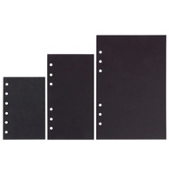 IA516. BLACK A5/A6/A7 6 RING PLANNER INSERTS REFILL