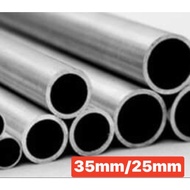A6061 non-35mm aluminum tube, 5mm thick (25mm inner hole) length 1m