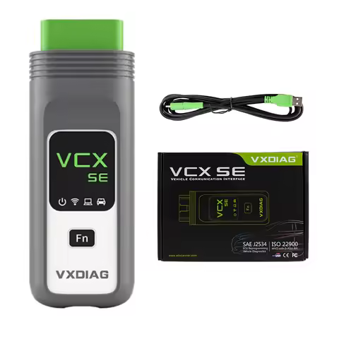 VXDIAG VCX SE Professional For Mercedes Benz OBD2 Car Diagnostic Scanner With ECU Coding & Bi-direct