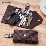Classic Leather Key Pouch Key Holder Key Case Keys Organizer