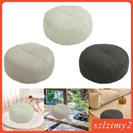 [Szlztmy2] Round Floor Pillow Comfortable Meditation Cushion Floor Cushion Pad for Adults