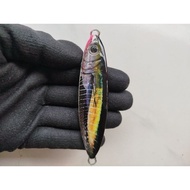 Metal Jig 3D Motif Ikan Asli Full GID Menyala Terang 30 S/D 100 Gram