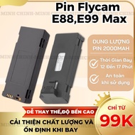Flycam E88 E99 Max Battery Accessories, Drone Battery Upgraded Capacity 2000mAh