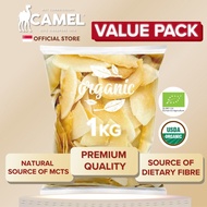 Camel Nuts Organic Toasted Coconut Chips 1kg