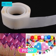 PEONY Dot Stick 100 point Glue Dot Balloon Glue Balloon Transparent Stick Balloon Glue Stick Roll Do