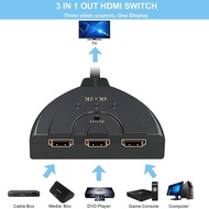 Technology - Hdmi Switch 4k 3 port / HDMI switch 3 port / Hdmi switcher / Pigtail