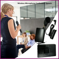 Wireless Lapel Microphone Portable Wireless Microphone System Headset Mic Lapel Mic Output for Iphone Recording tamsg