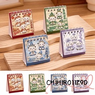 CHIHIRO11Z9D Desk Calendar, Mini Cartoon Sheep Desktop Calendar,  2027 Chinese Style Thickened Memo 