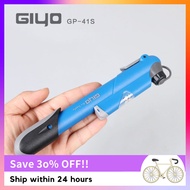 GIYO GP-41S 105g Mtb Road Bike Bicycle Pump Barometer Gauge 120 psi High Pressure Mini Ball Cycling 