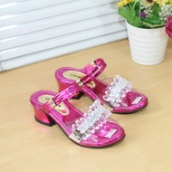 CHARICEE girls' sandals with 2 heels, mica jewels, wl 777