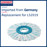 Leifheit Clean Twist Mop Set (Spin/Spinning/Spinnable Mop) L52019/L52101 (Microfibre/Microfiber) Replacement Head L52095